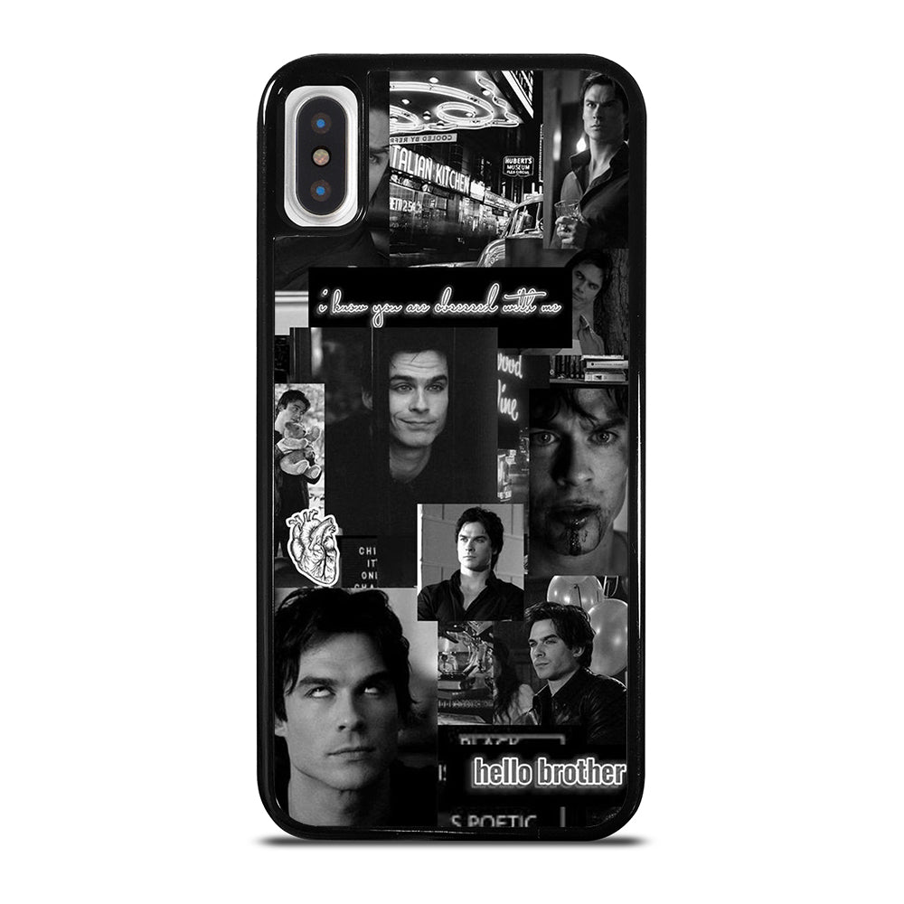 DAMON SALVATORE COLLAGE iPhone X / XS Case Cover