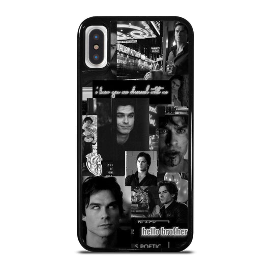 DAMON SALVATORE COLLAGE iPhone X / XS Case Cover