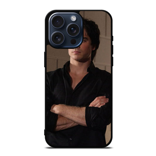 DAMON SALVATORE COOL iPhone 15 Pro Max Case Cover