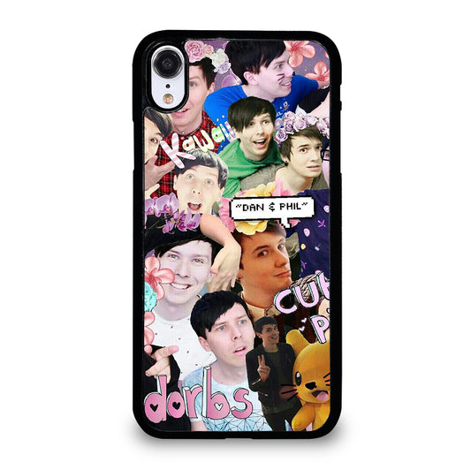 DAN AND PHIL COLLAGE 4 iPhone XR Case Cover