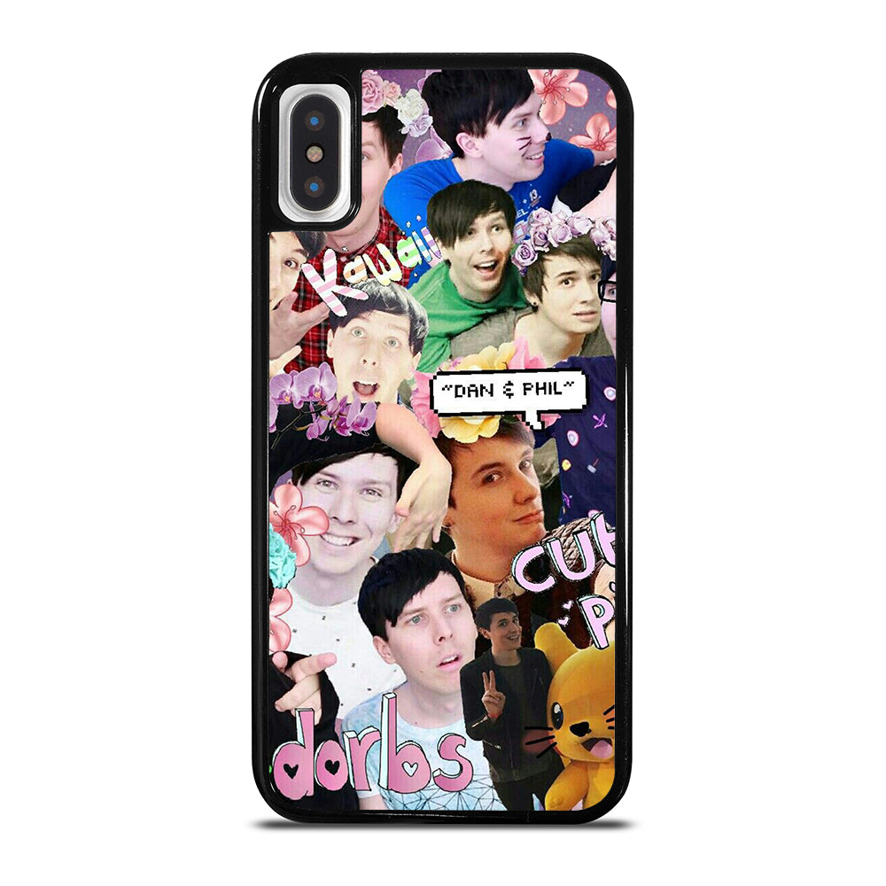 DAN AND PHIL COLLAGE 4 iPhone X / XS Case Cover