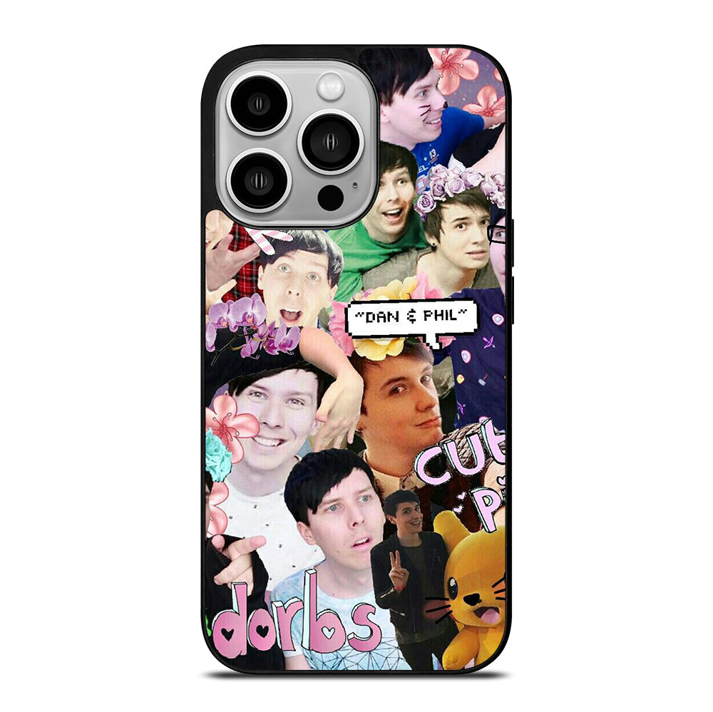 DAN AND PHIL COLLAGE 4 iPhone 14 Pro Case Cover