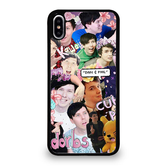 DAN AND PHIL COLLAGE 4 iPhone XS Max Case Cover