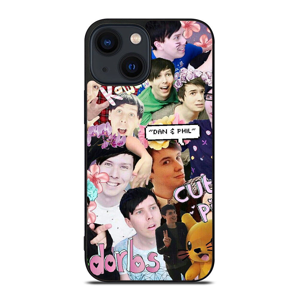 DAN AND PHIL COLLAGE 4 iPhone 14 Plus Case Cover