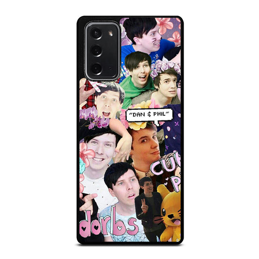 DAN AND PHIL COLLAGE 4 Samsung Galaxy Note 20 Case Cover