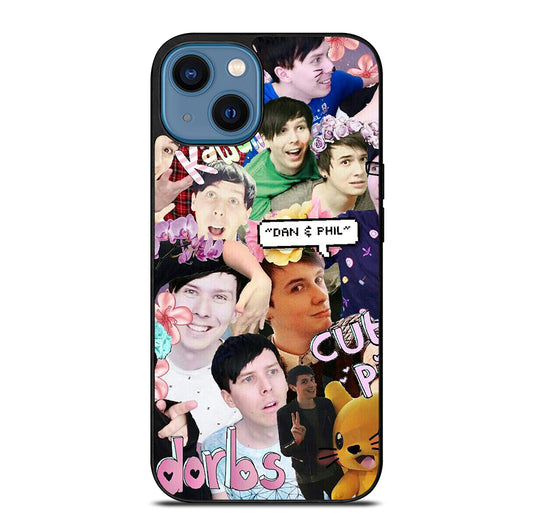 DAN AND PHIL COLLAGE 4 iPhone 14 Case Cover