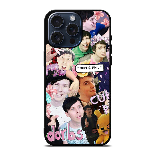 DAN AND PHIL COLLAGE 4 iPhone 15 Pro Max Case Cover