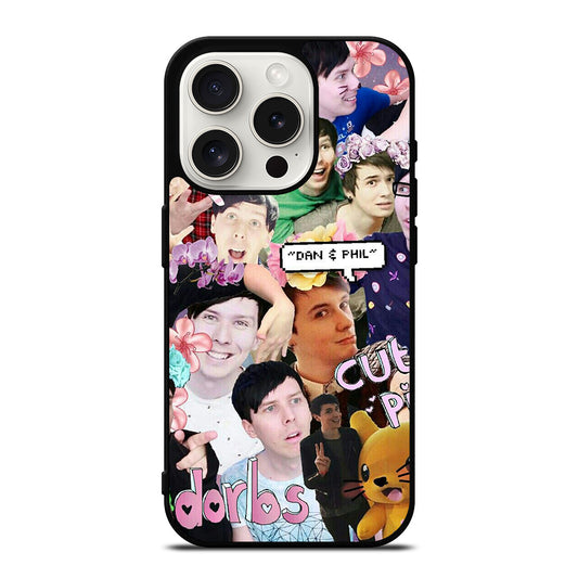 DAN AND PHIL COLLAGE 4 iPhone 15 Pro Case Cover
