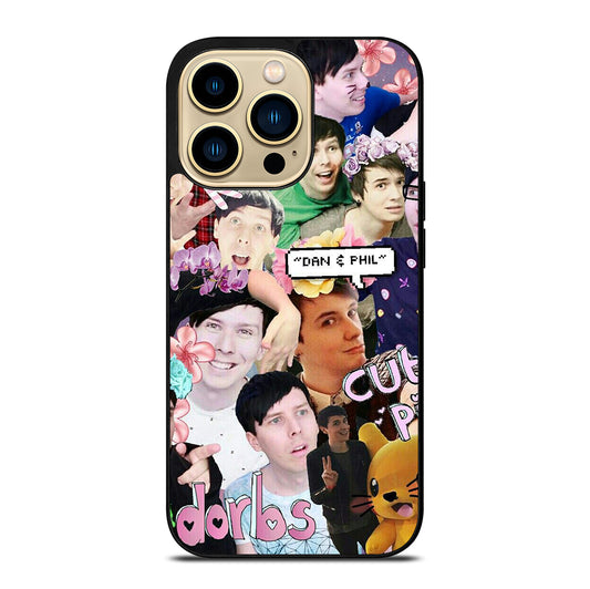 DAN AND PHIL COLLAGE 4 iPhone 14 Pro Max Case Cover