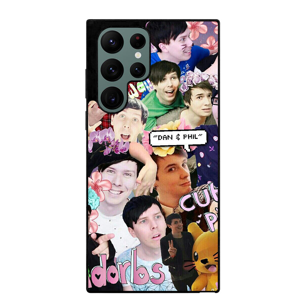DAN AND PHIL COLLAGE 4 Samsung Galaxy S22 Ultra Case Cover