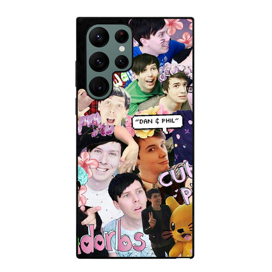 DAN AND PHIL COLLAGE 4 Samsung Galaxy S22 Ultra Case Cover