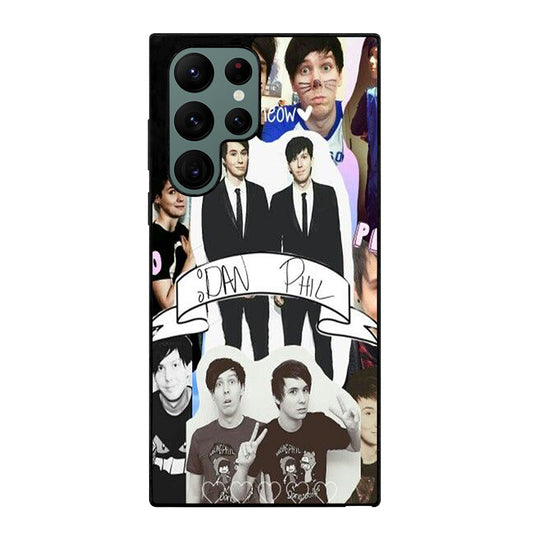 DAN AND PHIL COLLAGE 5 Samsung Galaxy S22 Ultra Case Cover