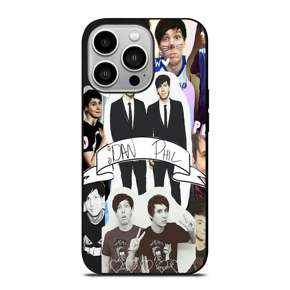 DAN AND PHIL COLLAGE 5 iPhone 14 Pro Case Cover