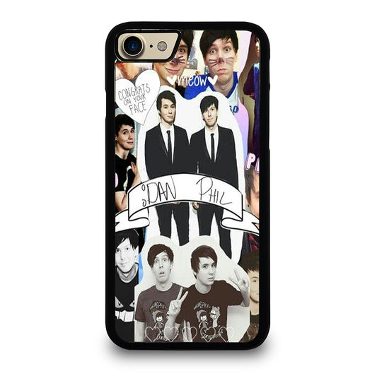 DAN AND PHIL COLLAGE 5 iPhone 7 / 8 Case Cover