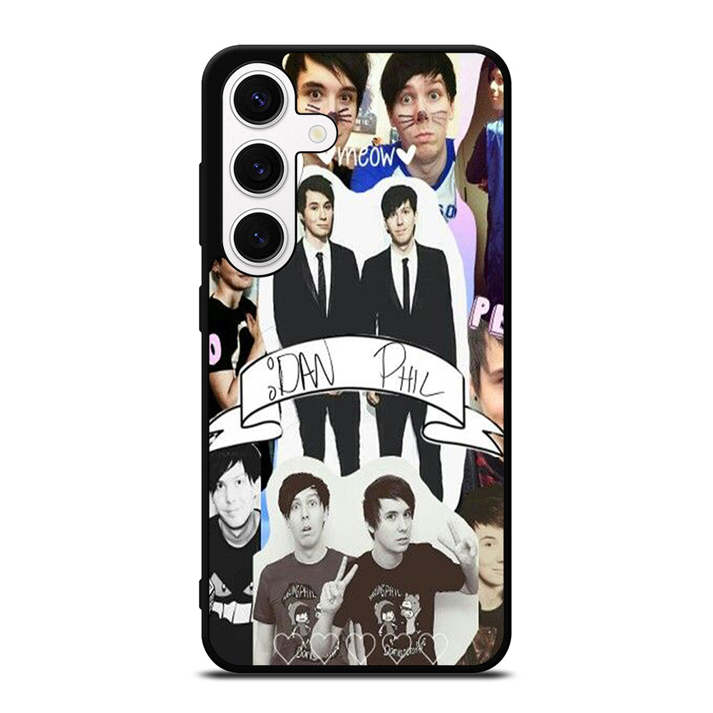 DAN AND PHIL COLLAGE 5 Samsung Galaxy S24 Case Cover