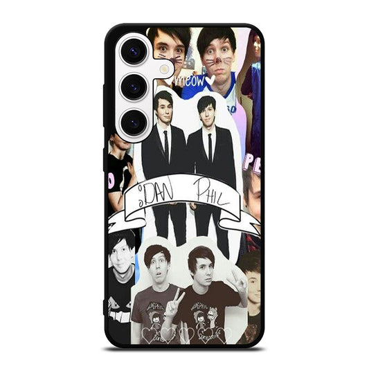 DAN AND PHIL COLLAGE 5 Samsung Galaxy S24 Case Cover