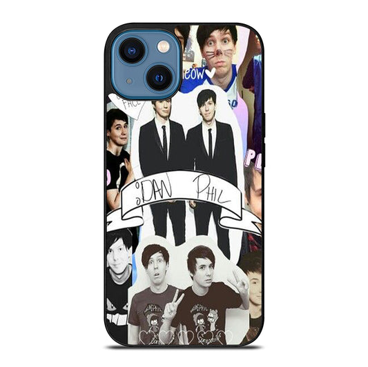 DAN AND PHIL COLLAGE 5 iPhone 14 Case Cover