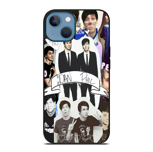 DAN AND PHIL COLLAGE 5 iPhone 13 Case Cover