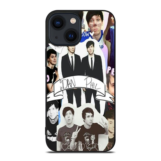 DAN AND PHIL COLLAGE 5 iPhone 14 Plus Case Cover