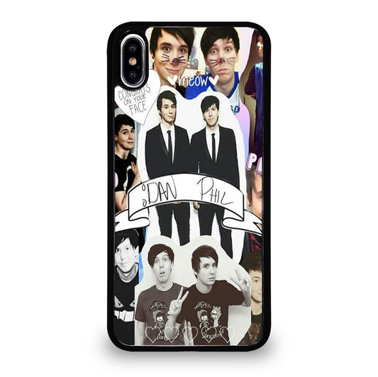 DAN AND PHIL COLLAGE 5 iPhone XS Max Case Cover