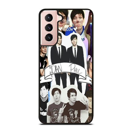 DAN AND PHIL COLLAGE 5 Samsung Galaxy S21 Case Cover