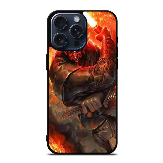 DARTH MAUL ART iPhone 15 Pro Max Case Cover