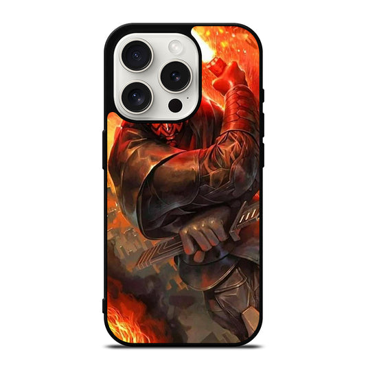 DARTH MAUL ART iPhone 15 Pro Case Cover