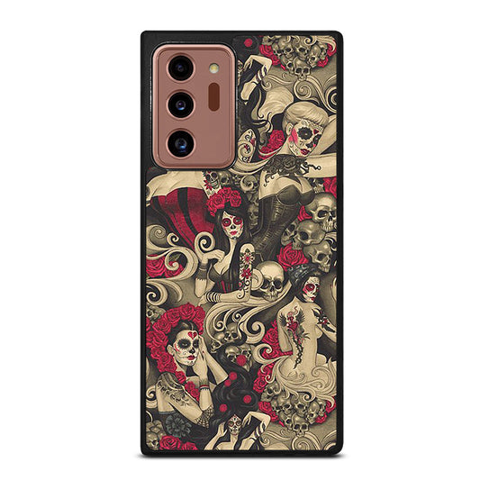 DAY OF THE DEAD SKULL ART Samsung Galaxy Note 20 Ultra Case Cover