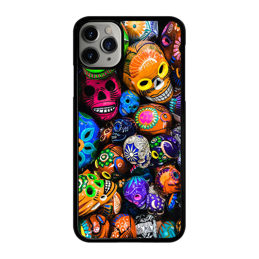 DAY OF THE DEAD SKULL PATTERN iPhone 11 Pro Max Case Cover