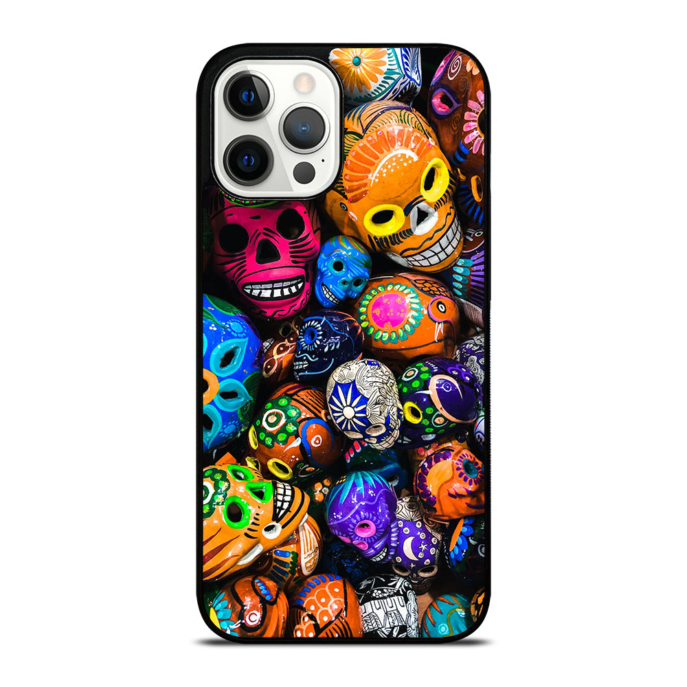 DAY OF THE DEAD SKULL PATTERN iPhone 12 Pro Max Case Cover