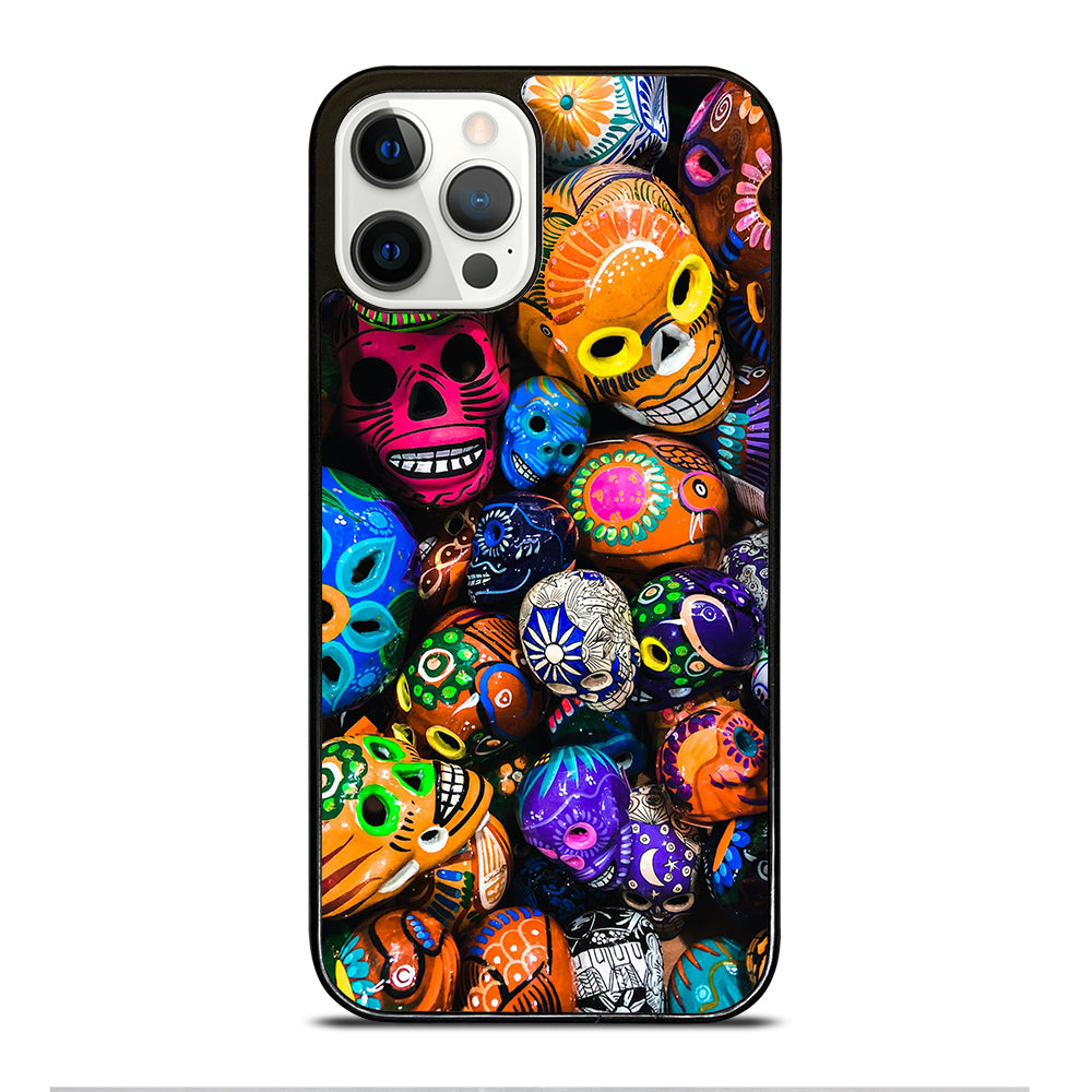 DAY OF THE DEAD SKULL PATTERN iPhone 12 Pro Case Cover