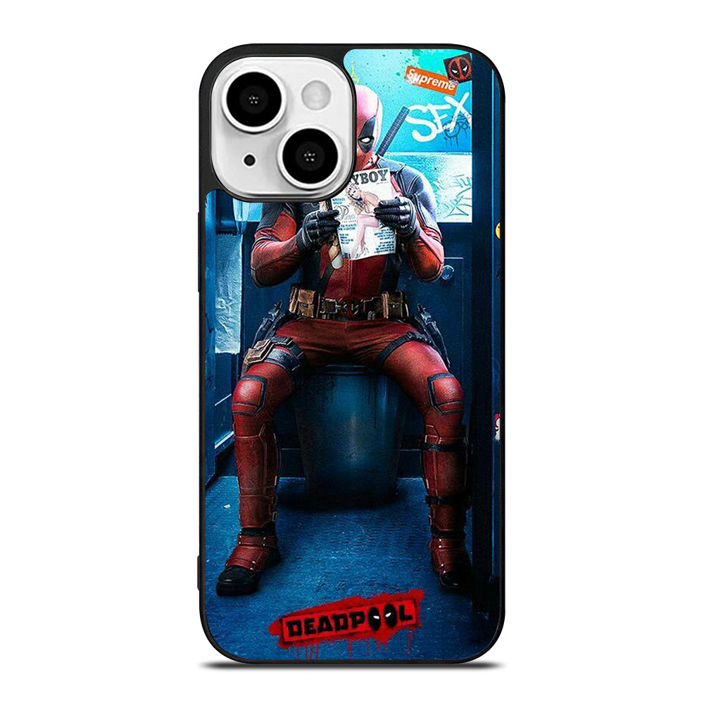 DEADPOOL FUNNY HERO iPhone 13 Mini Case Cover