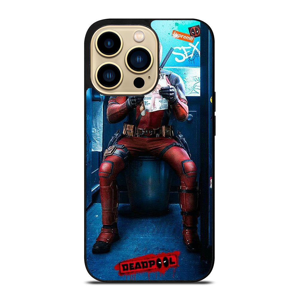 DEADPOOL FUNNY HERO iPhone 14 Pro Max Case Cover