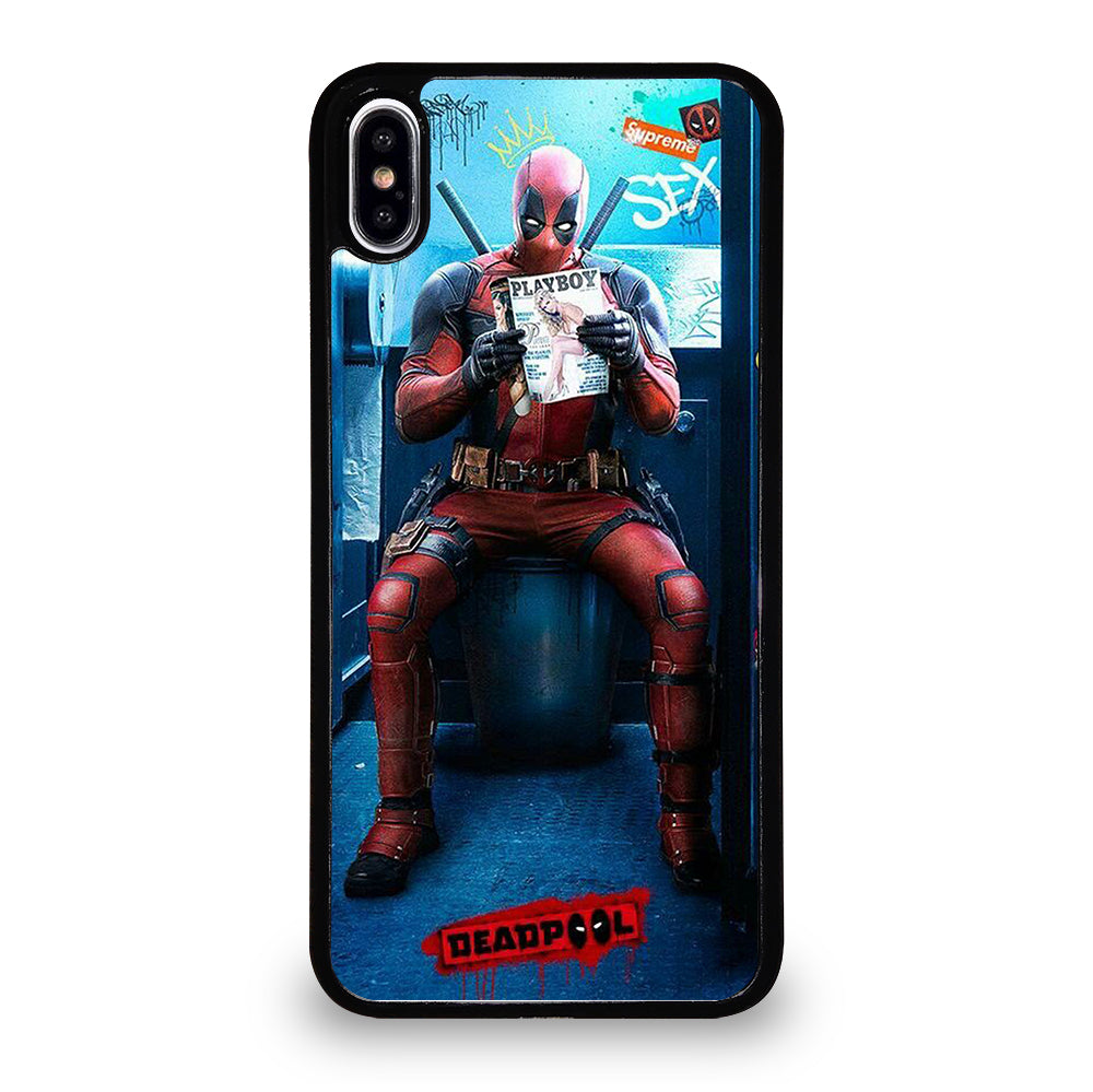 DEADPOOL FUNNY HERO iPhone XS Max Case Cover