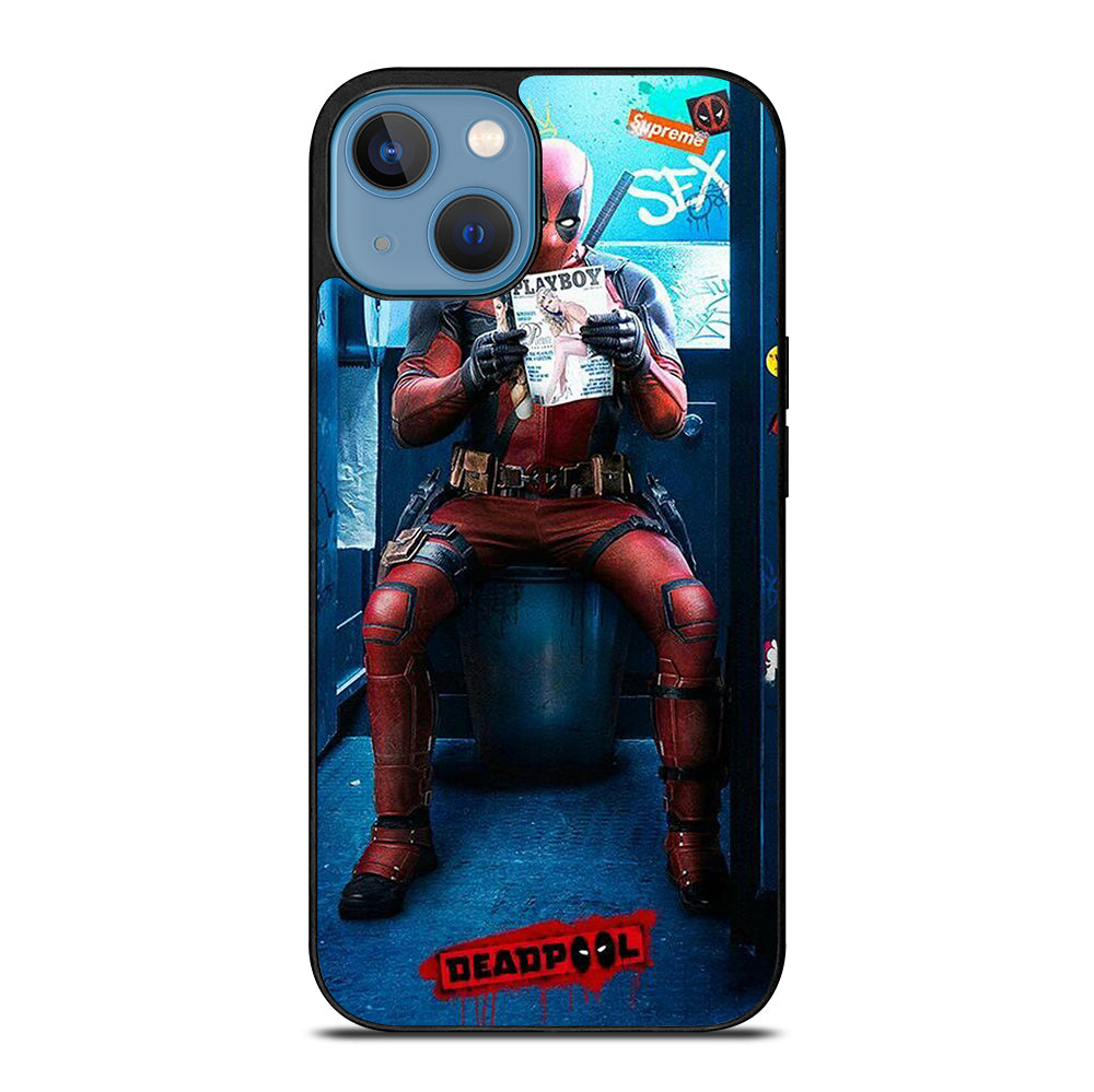 DEADPOOL FUNNY HERO iPhone 13 Case Cover