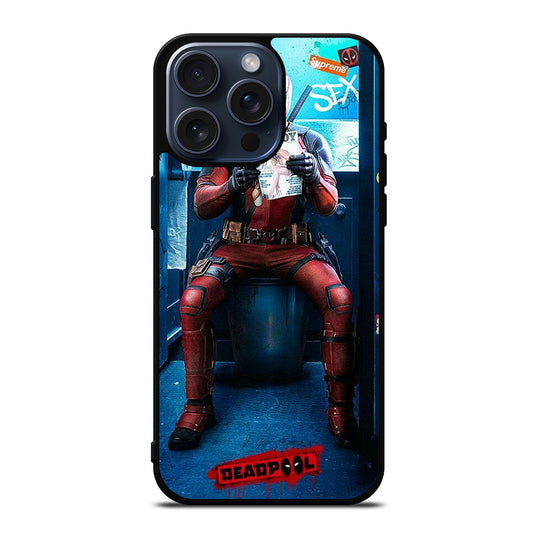 DEADPOOL FUNNY HERO iPhone 15 Pro Max Case Cover