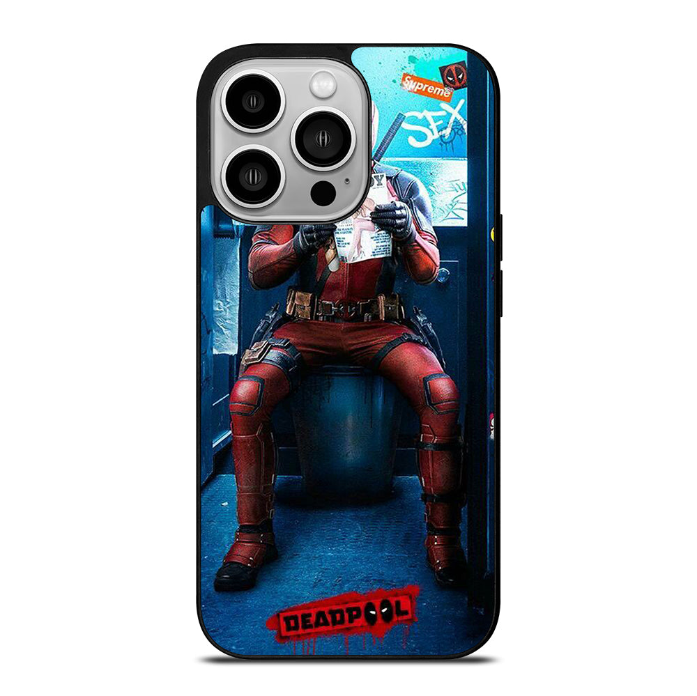 DEADPOOL FUNNY HERO iPhone 14 Pro Case Cover