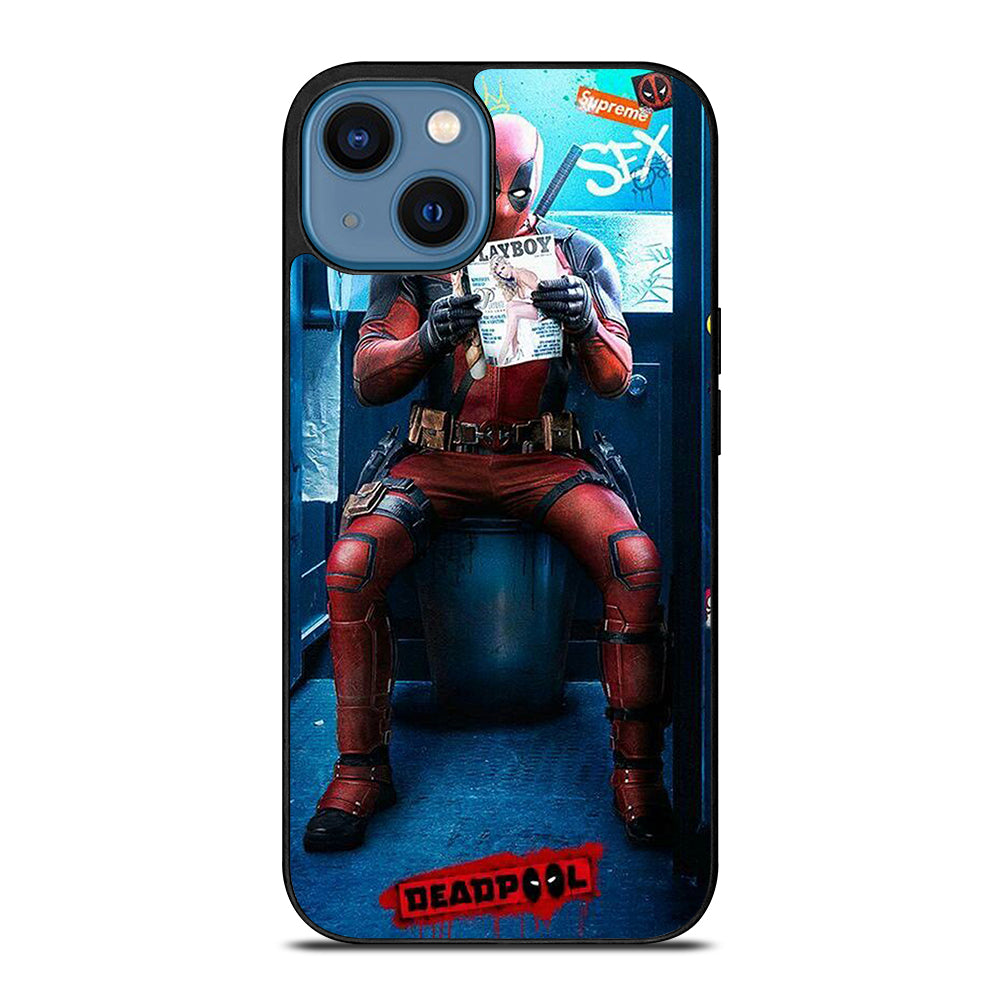 DEADPOOL FUNNY HERO iPhone 14 Case Cover