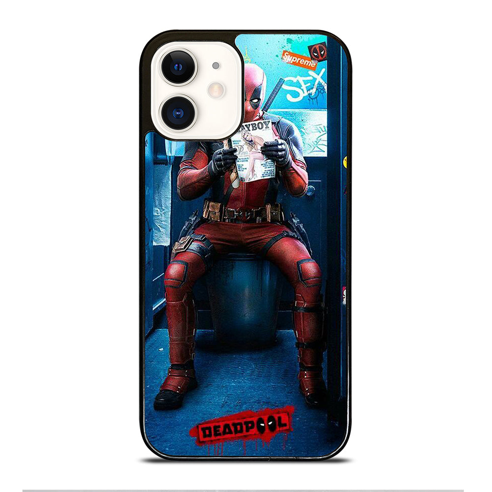 DEADPOOL FUNNY HERO iPhone 12 Case Cover