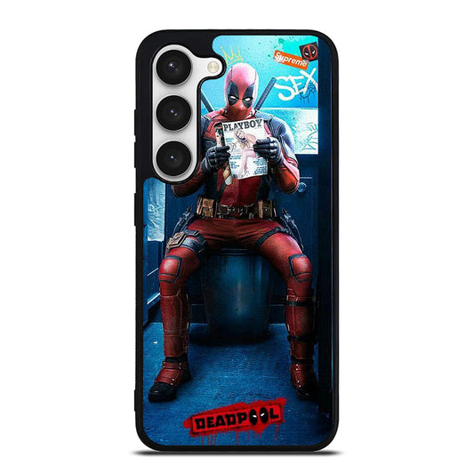 DEADPOOL FUNNY HERO Samsung Galaxy S23 Case Cover