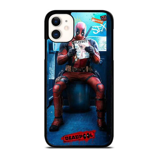 DEADPOOL FUNNY HERO iPhone 11 Case Cover