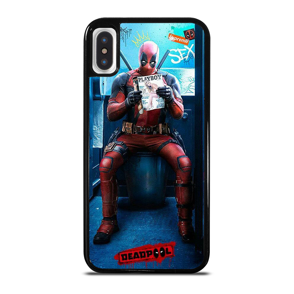 DEADPOOL FUNNY HERO iPhone X / XS Case Cover