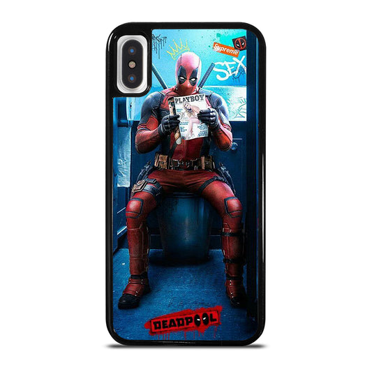 DEADPOOL FUNNY HERO iPhone X / XS Case Cover