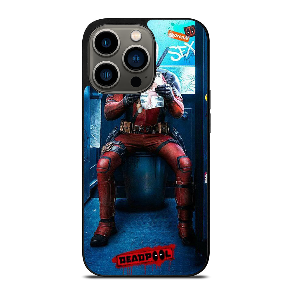 DEADPOOL FUNNY HERO iPhone 13 Pro Case Cover