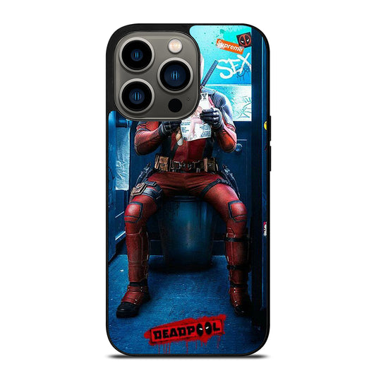 DEADPOOL FUNNY HERO iPhone 13 Pro Case Cover