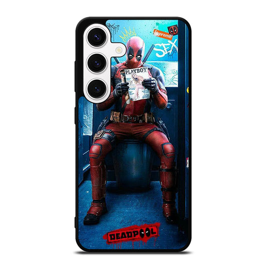 DEADPOOL FUNNY HERO Samsung Galaxy S24 Case Cover