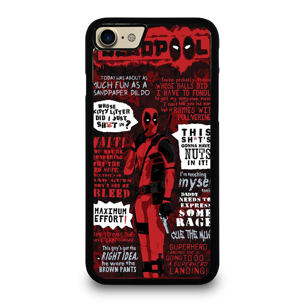 DEADPOOL QUOTE iPhone 7 / 8 Case Cover