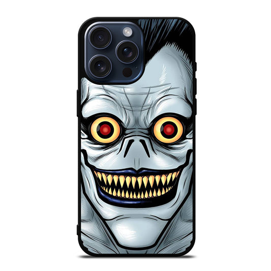 DEATH NOTE RYUK FACE iPhone 15 Pro Max Case Cover