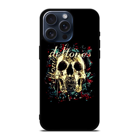 DEFTONES SKULL SYMBOL iPhone 15 Pro Max Case Cover