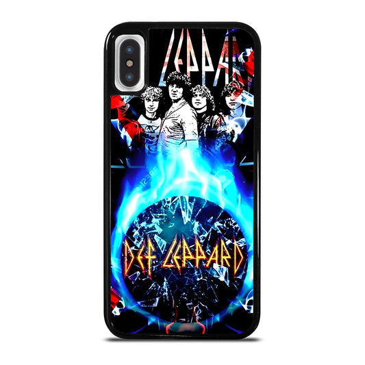 DEF LEPPARD BAND POSTER iPhone X / XS Case Cover